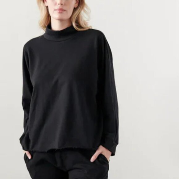 Wol Hide Tops - Wol Hide Mock Neck Sweatshirt